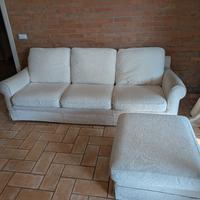 Divano Biba Salotti con pouf 