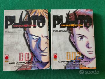 manga PLUTO numeri 1 e 2 perfetti Naoki Urasawa