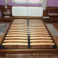 Letto matrimoniale in ciliegio