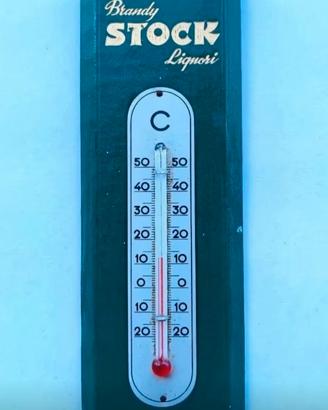 Termometro pubblicitario STOCK liquori anni 60'