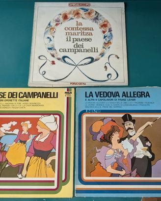 3 LP Vintage Operette RCA - Lotto Vinili