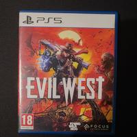 Evil west ps5 come nuovo ACCETTO PERMUTE 