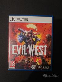Evil west ps5 come nuovo ACCETTO PERMUTE 