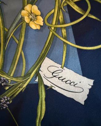 Foulard floreale Gucci
