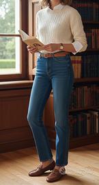 Jeans Zara Z1975 Mid Rise Bootcut