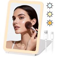 Specchio Trucco con Luci Ricaricabile