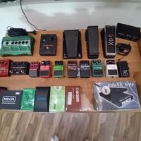 LOTTO PEDALI  ANALOGICI PER CHITARRA