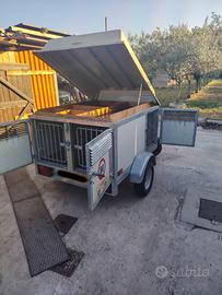 Carrello cresci tc4 trasporto cani