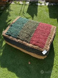 Pouf yuta Thay Nature per giardino o dehors
