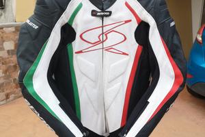 tuta 48 spyke intera in pelle auto accessori