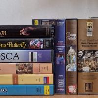 Videocassette vhs musica lirica