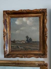Opera olio su tela.