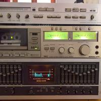 Impianto stereo hifi anni 70