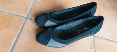 scarpe donna nabuk 39 grigio/nero