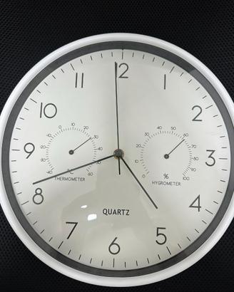 Orologio da parete con termometro e igrometro