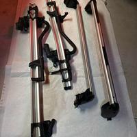 Audi portabici da tetto piu barre portatutto