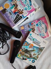 Lotto giochi nintendo Wii We sing pop + my sims 