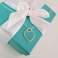 Collana Tiffany cuore smaltato 