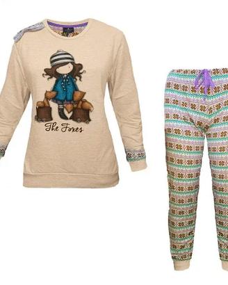 Pigiama Invernale Santoro Gorjuss Bambina 4 anni