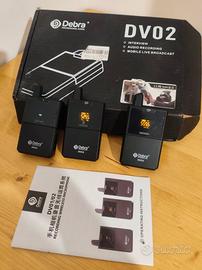 Debra DV02 - Sistema Microfono Wireless