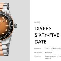 ORIS DIVERS SIXTY-FIVE DATE 40 mm