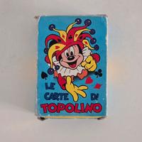 Carte da gioco Topolino Walt Disney 1979