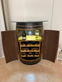 Botte vini, cantinetta