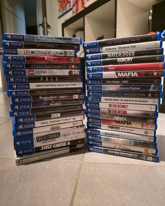 Giochi Ps4 lista in descrizione 