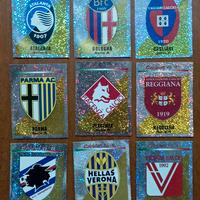 lotto di 9 figurine Panini scudetti 1996/97