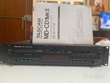 tascam md cd1mk2 registratore/lettore