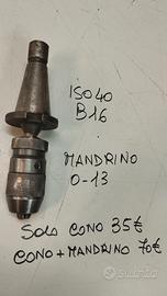 cono iso40 Fresatrice 