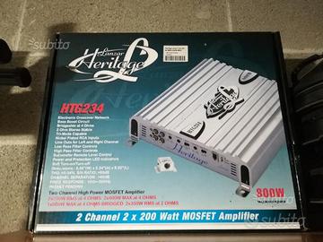 Amplificatore Lanzar Heritage HTG234 800