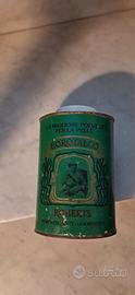 barattolo di latta vintage Borotalco 