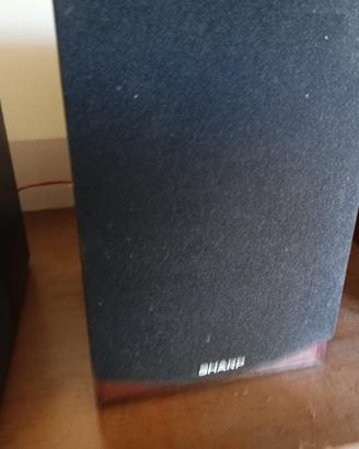 Impianto audio sharp