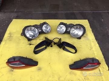 Fari posteriori e specchietti Jaguar S-Type 2000