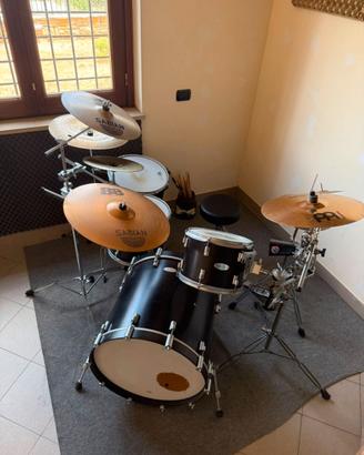 Batteria DrumCraft Series 7 + piatti e hardware