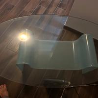 Tavolino di cristallo