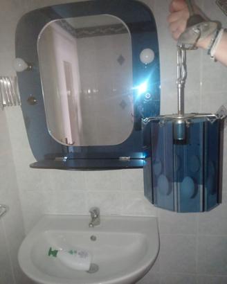 set, specchi-lampadari anni 80/90