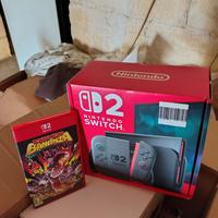 Nintendo switch 2 con gioco 