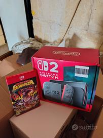 Nintendo switch 2 con gioco 