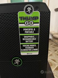 Cassa bluetooth Mackie Thump Go portatile