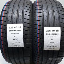 2 GOMME 225 40 18 BRIDGESTONE BR1497