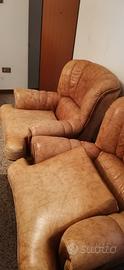 Poltrone in pelle