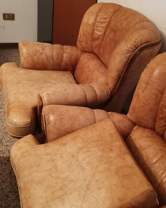 Poltrone in pelle