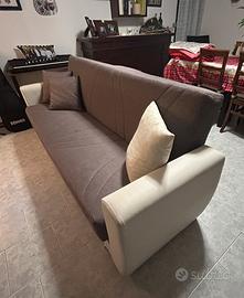 Divano letto contenitore 3 posti