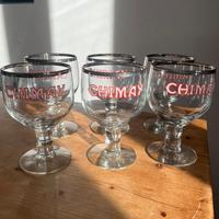 Set 6 boccali da birra Chimay