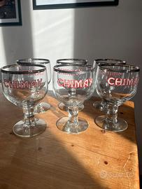 Set 6 boccali da birra Chimay