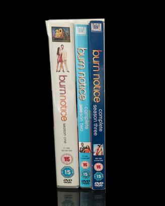 Serie TV BURN NOTICE, stagioni 1-2-3 English ITA++
