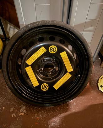 Ruotino 18” 195/75 5x112 Audi Q5 VW Tiguan NUOVO