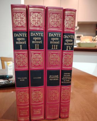 4 Volumi Dante Alighieri